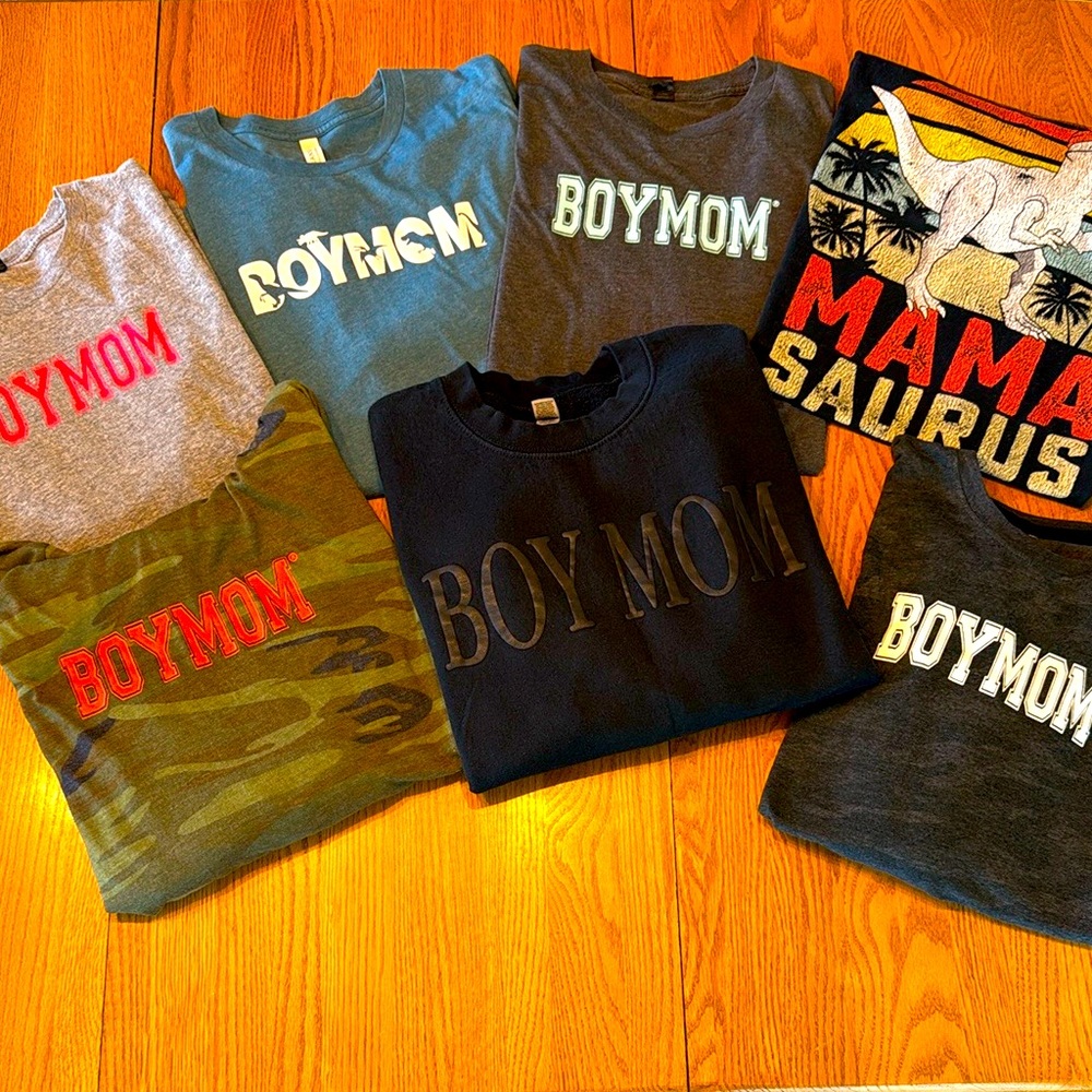 Bundle of BOYMOM Shirts - XL